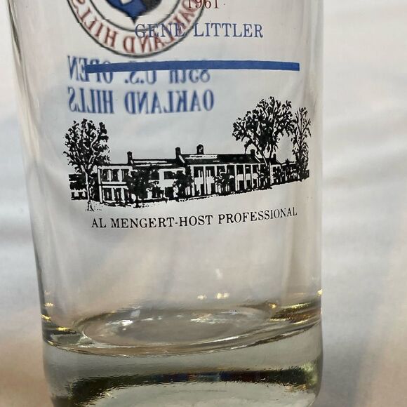 Vintage 1985 - 85th U.S. Opens @ Oakland Hills MI  Golf Commemorative Glass - Picture 5 of 6
